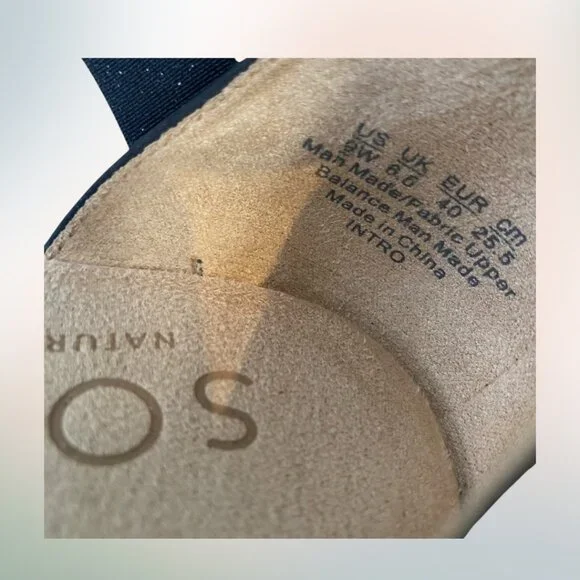 ✨LS NIB Naturalizer SOUL Casual Shoes – Black | Size 9✨ - Picture 3 of 7